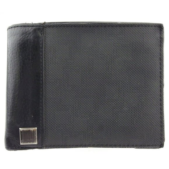 dunhill wallets Dee Eight D8 PVC �~ leather Auth used T17999 - Picture 1 of 8